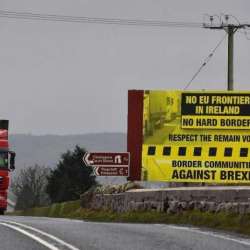 الحدود بين لندن ودبلن تثير الانقسام مع قرب قمة حول بريكست
