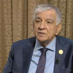 وزير النفط العراقي جبار اللعيبي في البصرة 