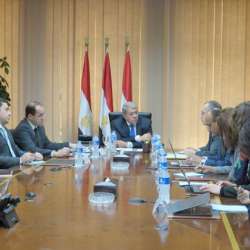 استقبال وزير المالية المصري لوفد من المنظمة الدولية الفرانكفونية