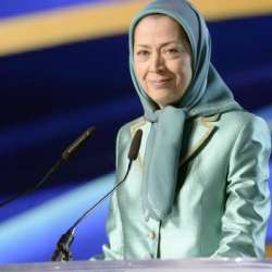 مريم رجوي زعيمة المعارضة الإيرانية