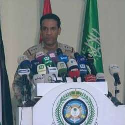 العقيد تركي المالكي المتحدث باسم قوات تحالف العربي