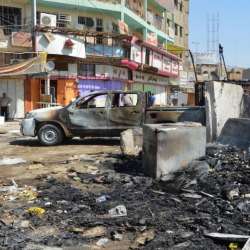 تقجير انتحارى فى بغداد  (أرشيفية) 