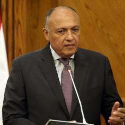 وزير الخارجية المصري سامح شكري
