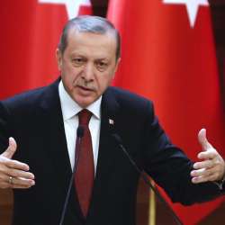  الرئيس التركي رجب طيب إردوغان