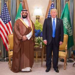 الأمير محمد بن سلمان وترامب