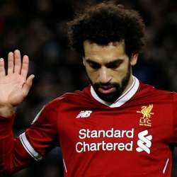 محمد صلاح وفي الإطار تميم حاكم قطر