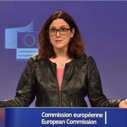 المفوضة التجارية الأوروبية سيسيليا مالستروم