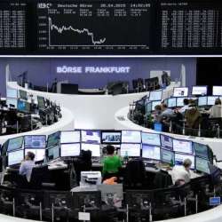 هبوط مؤشرات البورصات الأوروبية