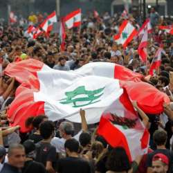 تظاهرات لبنان
