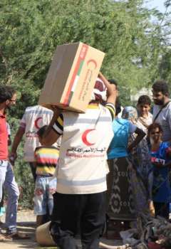 المساعدات الاماراتية لمدينة المخا