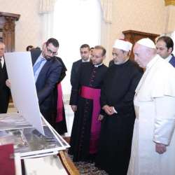 شيخ الازهر وبابا الفاتيكان