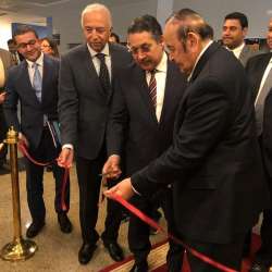 جانب من افتتاح بنك التعمير والإسكان
