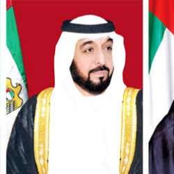 رئيس الدولة ونائبه ومحمد بن زايد