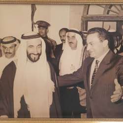 مبارك والشيخ زايد