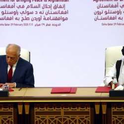 اتفاق السلام بين الولايات المتحدة الأمريكية وحركة طالبان