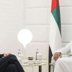 محمد بن زايد وبيل غيتس