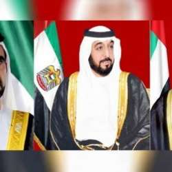 رئيس الإمارات ونائبه وبن زايد