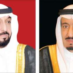 الملك سلمان والشيخ خليفة