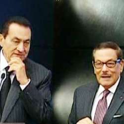 صفوت الشريف ومبارك