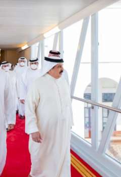 حمد بن عيسى ومحمد بن زايد