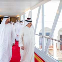 حمد بن عيسى ومحمد بن زايد