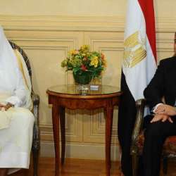 السيسي وتميم بن حمد