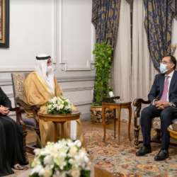مدبولي ومحمد القرقاوي