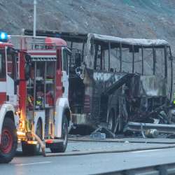 Bus crash in Bulgaria 