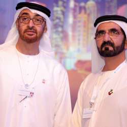 محمد بن راشد ومحمد بن زايد