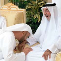 محمد بن زايد وخليفة بن زايد