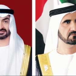 محمد بن راشد ومحمد بن زايد
