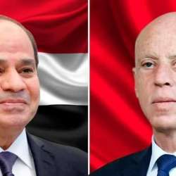 قيس سعيد والسيسي