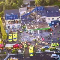 انفجار محطة وقود