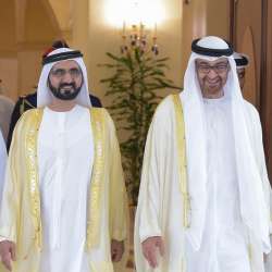 محمد بن زايد ومحمد بن راشد