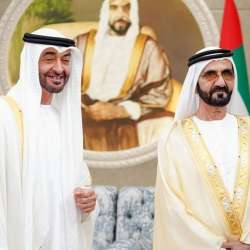 محمد بن راشد ومحمد بن زايد