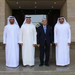 وزير الكهرباء والوفد الإماراتي