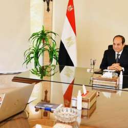 السيسي ووزير العدل