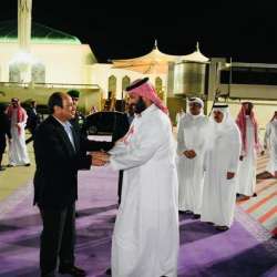 محمد بن سلمان والسيسي