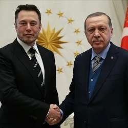 أردوغان وإيلون ماسك في أنقرة