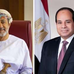 السيسي وسلطان عمان