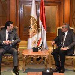وزيرا مصر وسوريا