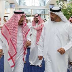 محمد بن زايد والملك سلمان - أرشيفية