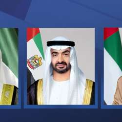 رئيس الإمارات ونائباه