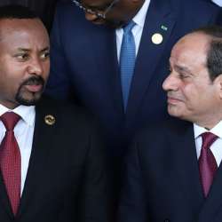 السيسي وآبي أحمد