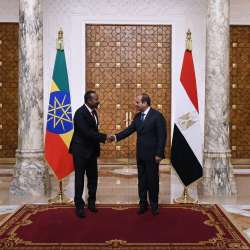 السيسي وآبي أحمد