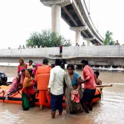 فيضان نهر يامونا