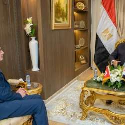 الوزير المصري وسفير تركيا