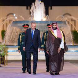 محمد بن سلمان ورجب أردوغان