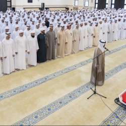 صلاة الجنازة على روح سعيد بن زايد