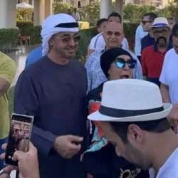 رئيس الإمارات في العلمين